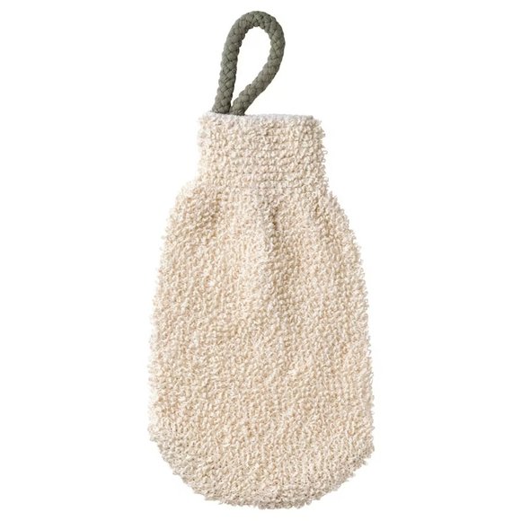 IKEA PRAKTPORTLAK Scrub mitt, natural - Picture 1 of 6